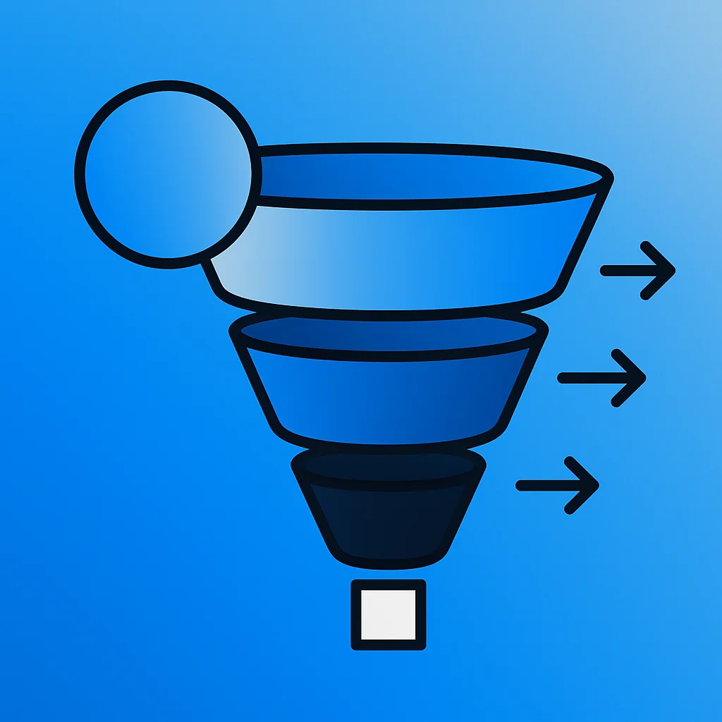 Curation by funnel stage