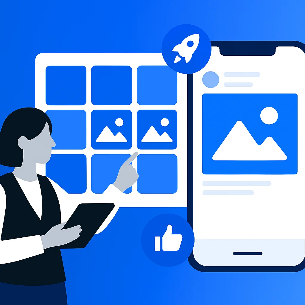 Planning social posts for product launches