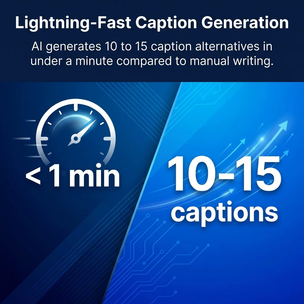 Lightning-Fast Caption Generation