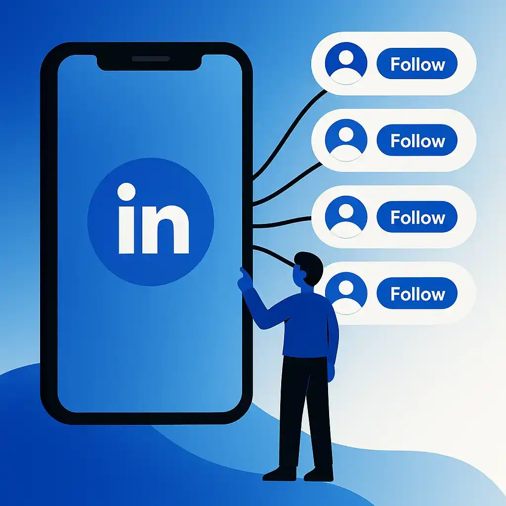 How to build a LinkedIn following