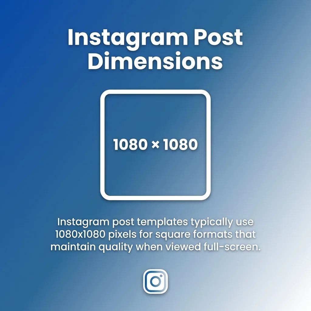 Instagram Post Dimensions