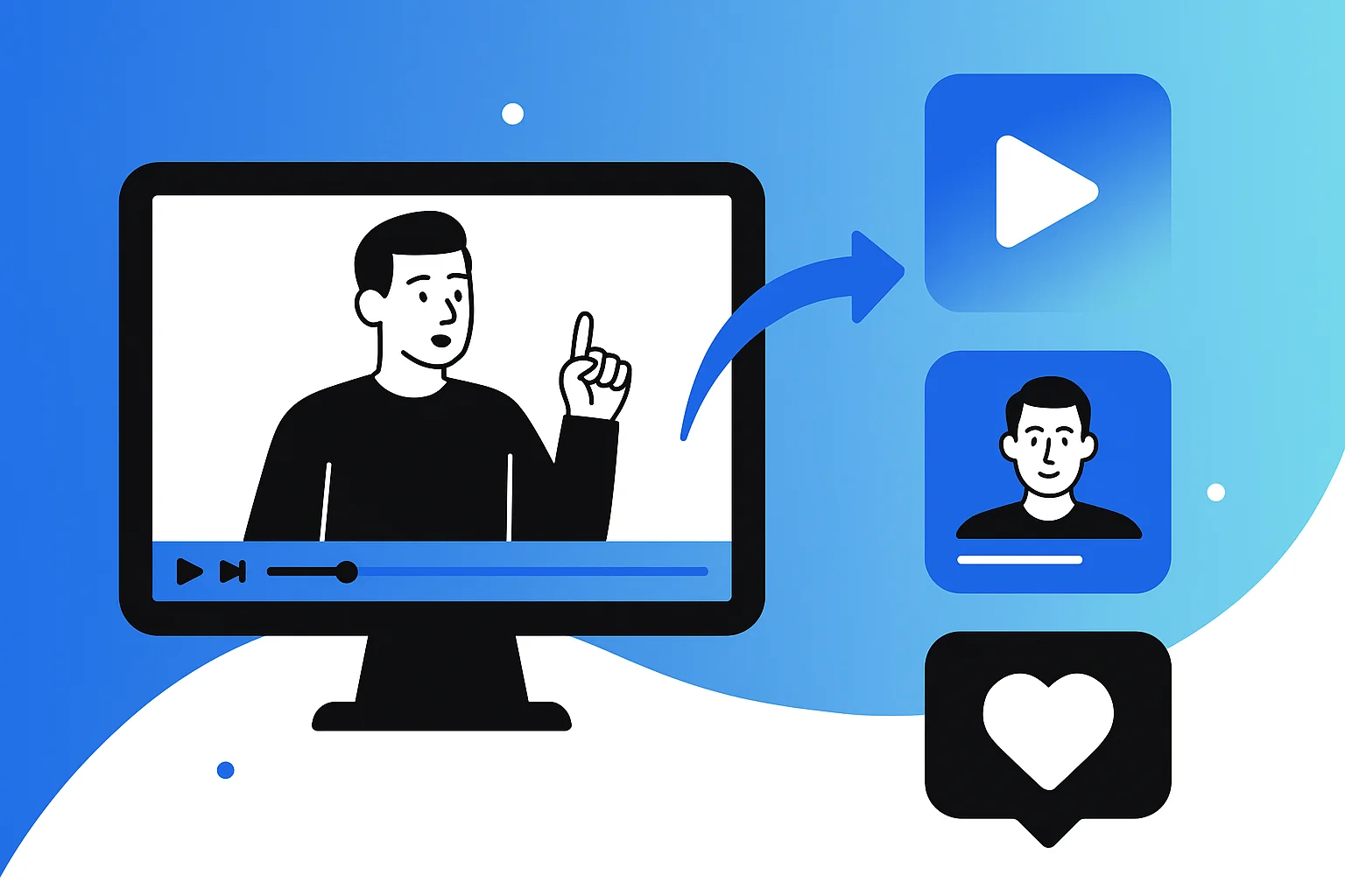Repurposing webinars to social