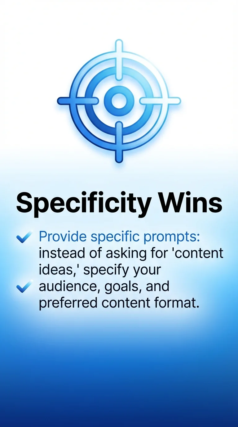 Specificity Wins