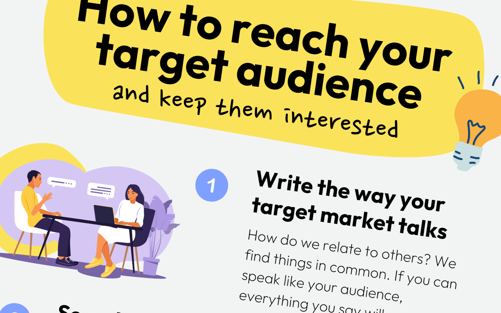 How To Reach Your Target Audience + Keep Them Interested [Infographic]