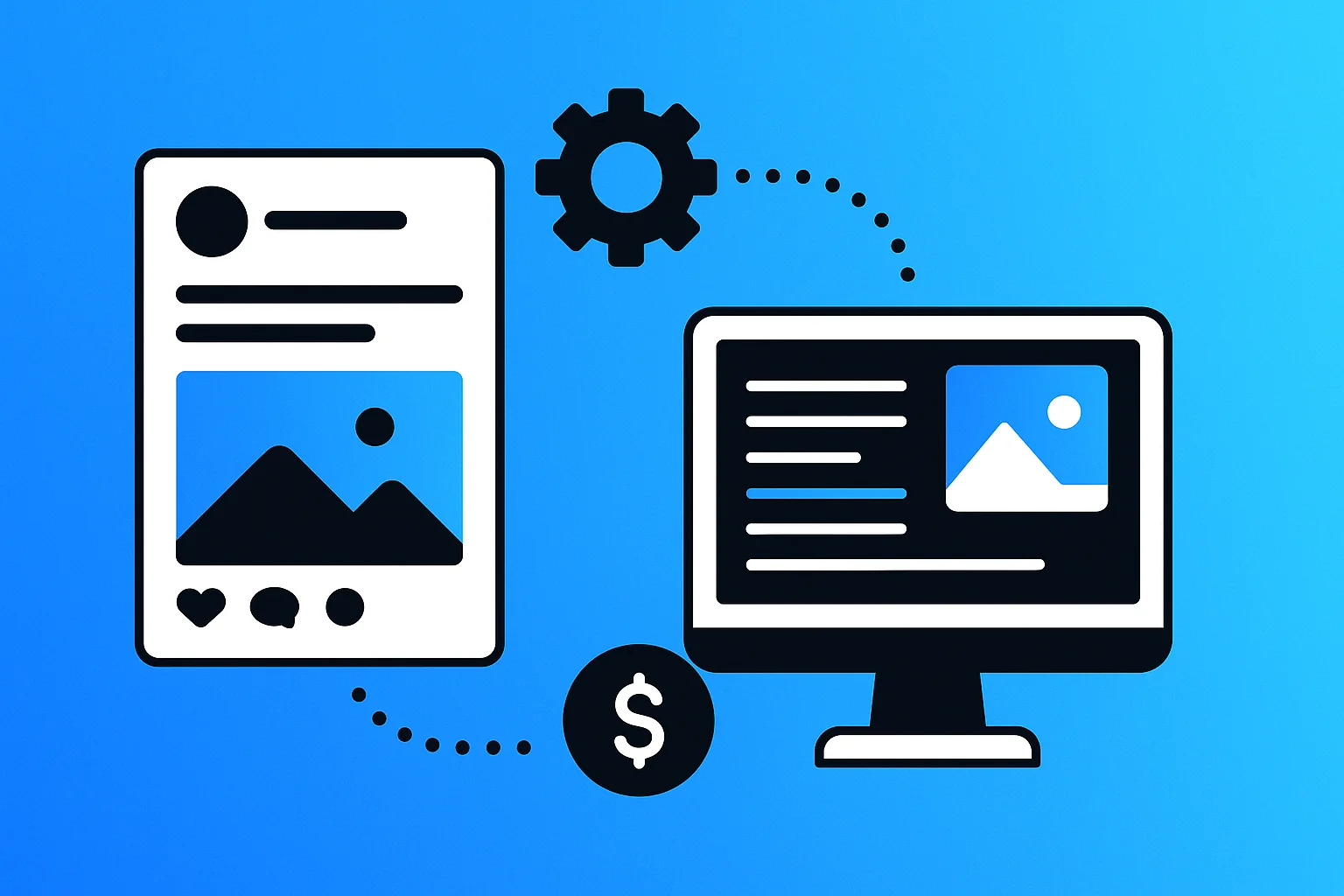 Automating posts for SMBs on a budget