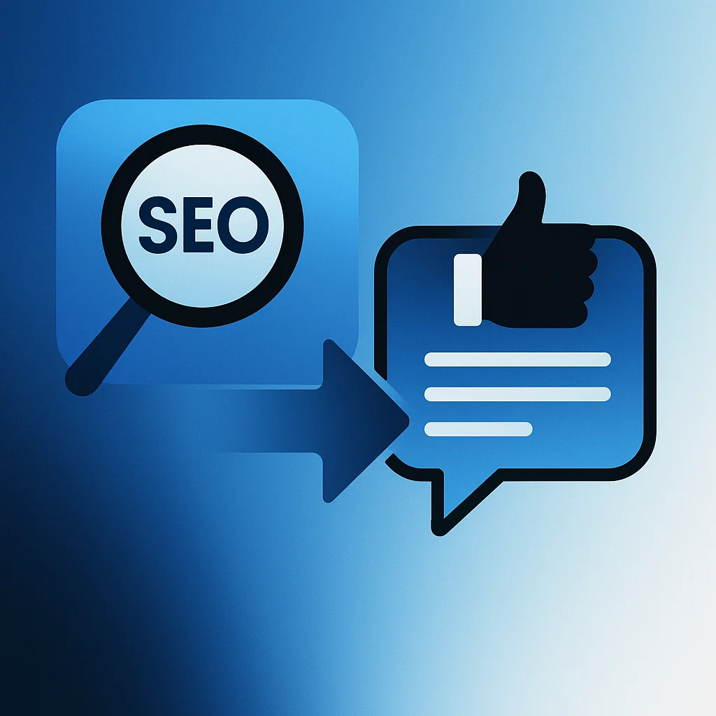 Merging SEO keywords with social content