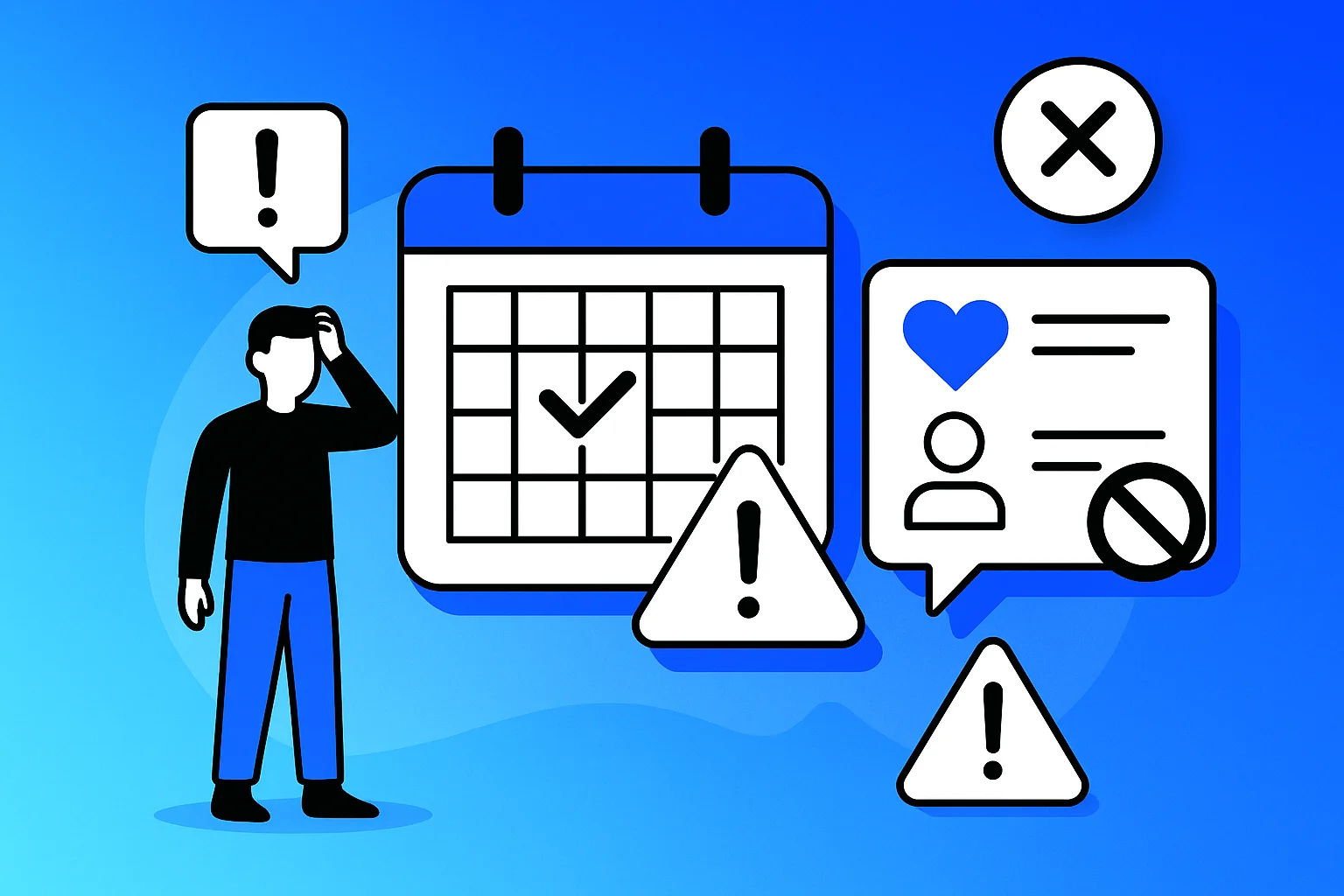 Mistakes to avoid when scheduling posts