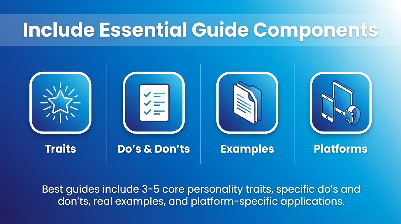 Include Essential Guide Components