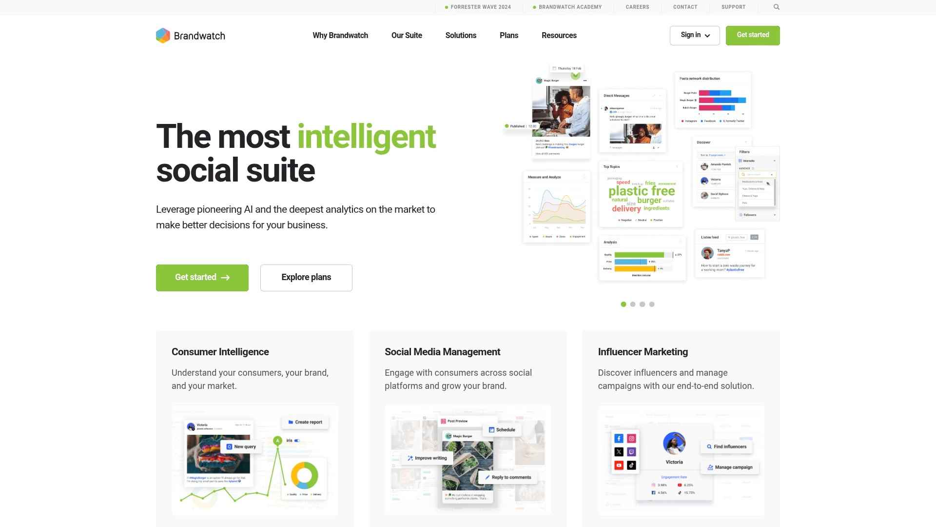 Screenshot of https://brandwatch.com