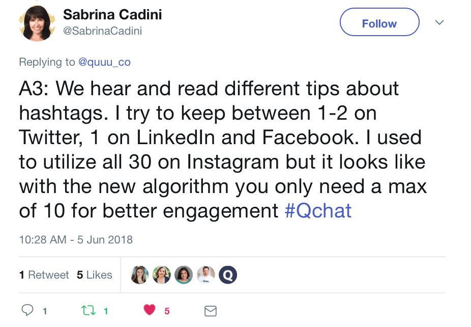 Hashtags 