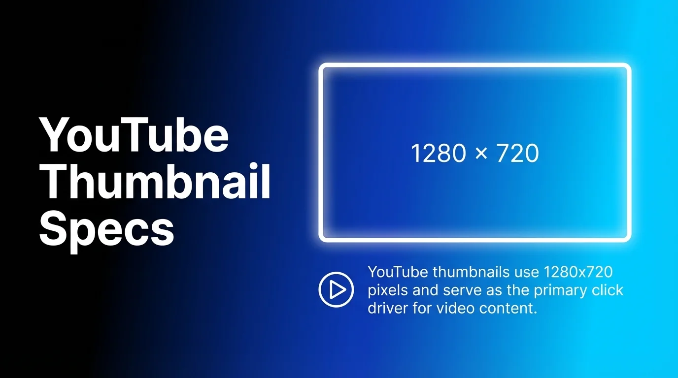 YouTube Thumbnail Specs