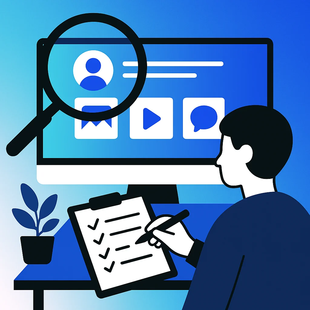 Conducting a social content audit