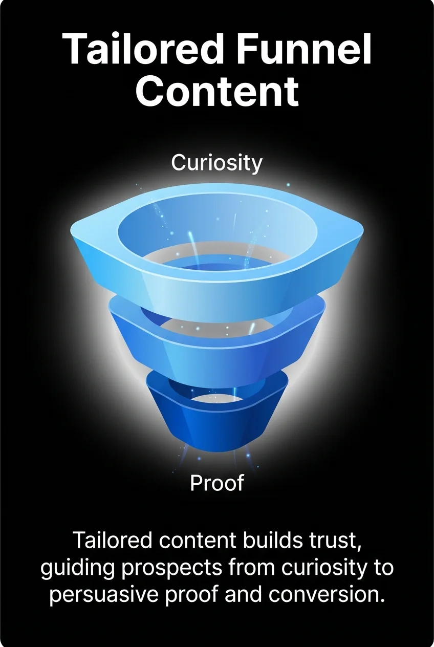 Tailored Funnel Content
