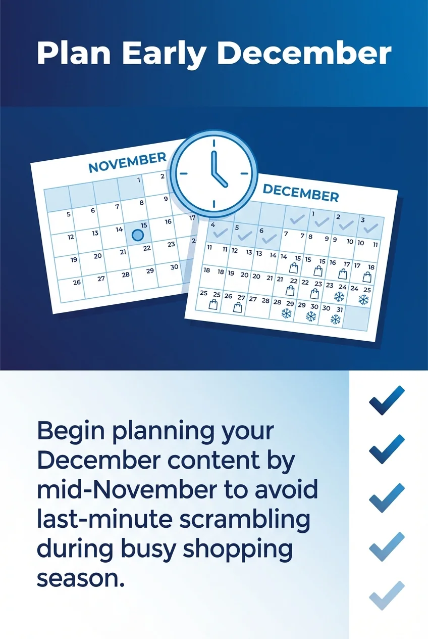 Plan Early December