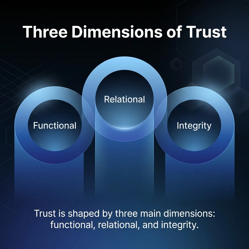 Three Dimensions of Trust
