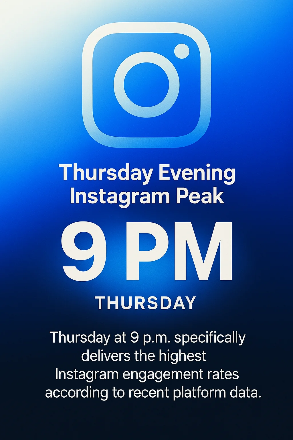 Thursday Evening Instagram Peak