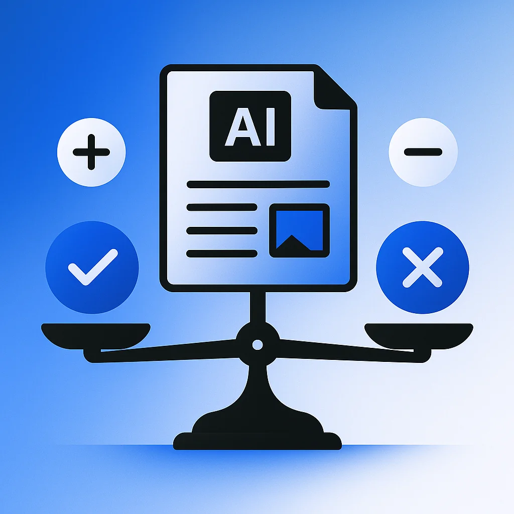 Pros and cons of AI posting tools