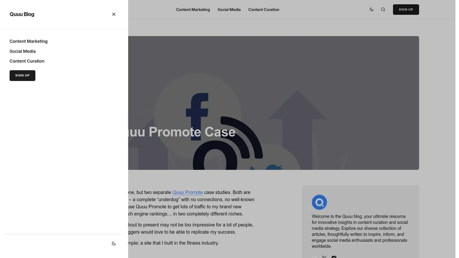 Screenshot of https://quuu.co/blog/quuu-promote-case-study/
