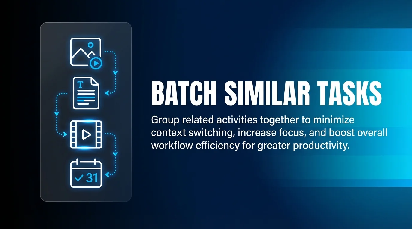 Batch Similar Tasks
